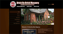Desktop Screenshot of brickbybrickmasonry.net
